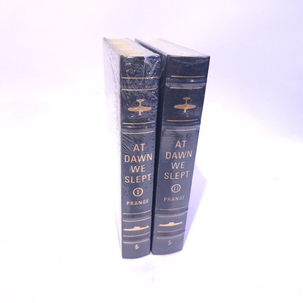 EASTON PRESS AT DAWN WE SLEPT GORDON PRANGE 2 VOLUME SET MILITARY - new SEALED! - Picture 4 of 15